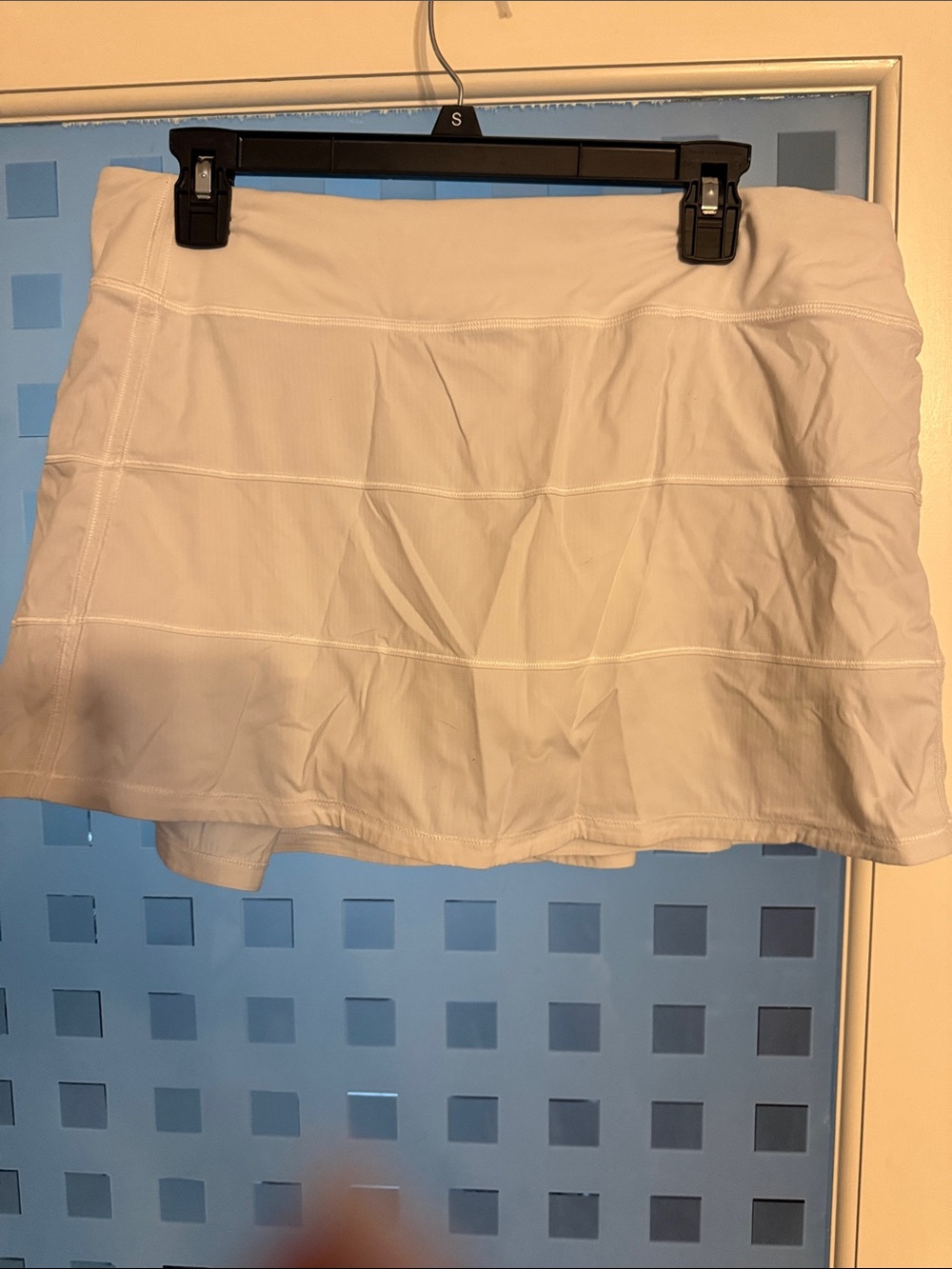 lululemon athletica White Women's Athletic Skort with Subtle Pleats